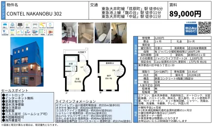 CONTEL NAKANOBU 302 302号 0