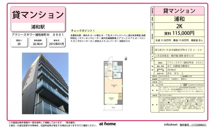 アクシーズタワー浦和岸町Ⅲ 0