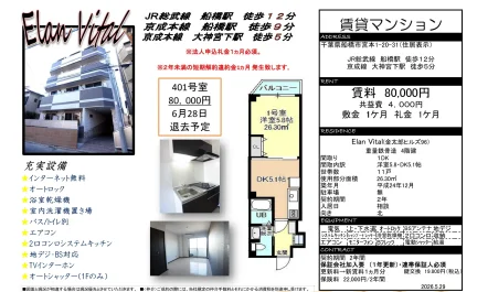 Elan Vital(金太郎ヒルズ96) 401号 0