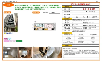 リヴィエール北梅田 402 402 0