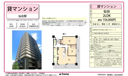 レジディアタワー仙台 0