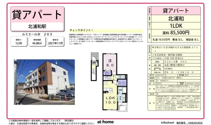 Modern 1LDK Condo in Okuboryoke 0