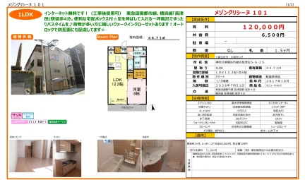 セジュールオッツ 101号 0