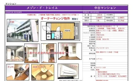 Charming Studio Condo in Nagaihigashi 0