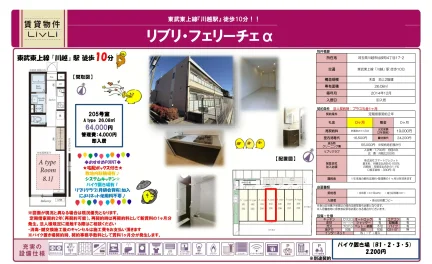 リブリ・フェリーチェα 205号 0