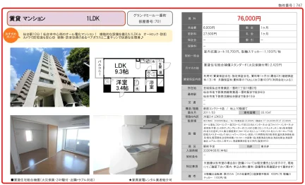 グラン・ドミール一番町 701 0
