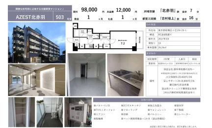 AZEST北赤羽 503 0