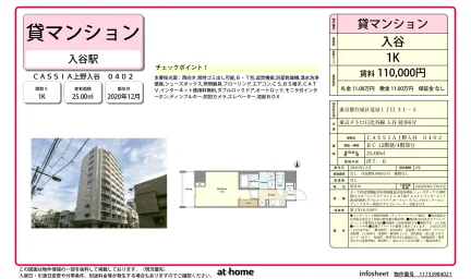 CASSIA 上野入谷 0402 0402 0
