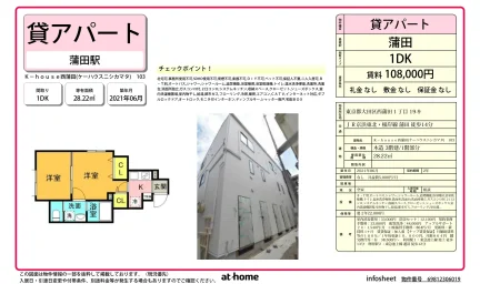 K-house 西蒲田 103 0