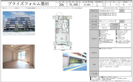ブライズフォルム墨田 206号 0