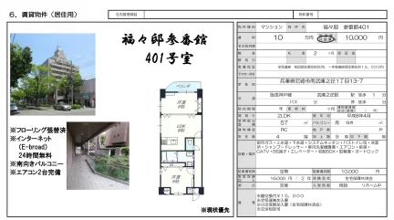 福々邸 参番館401 401 0