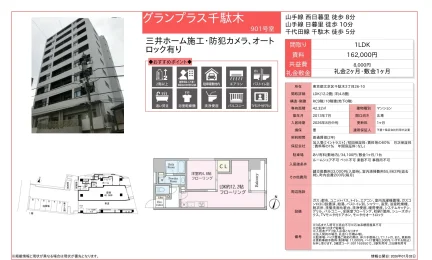 グランプラス千駄木 901号 0