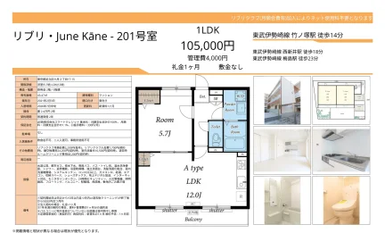 リブリ・June Kāne 201号 0