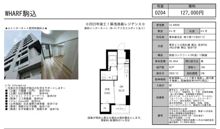 WHARF駒込 0204 0