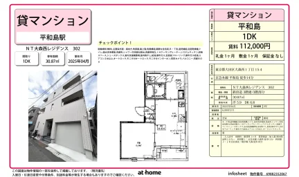 NT大森西レジデンス 302 302号 0
