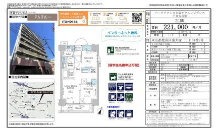 パークアクシス大塚サウスレジデンス 705号 0