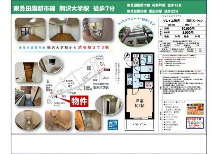 ソレイユ駒沢 502号 0