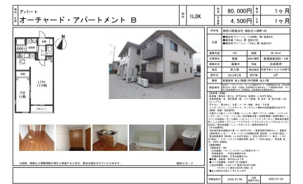 オーチャード・アパートメント 102号 0