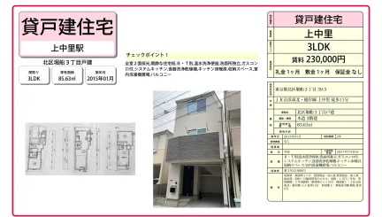 北区堀船3丁目戸建 0