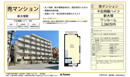千石明穂ハイツ 405号 0