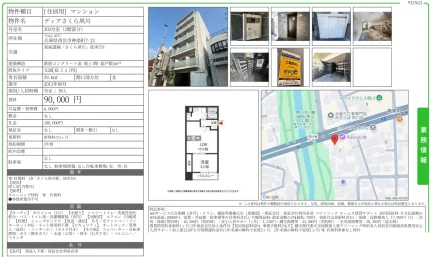 ディアさくら夙川 202号室 0