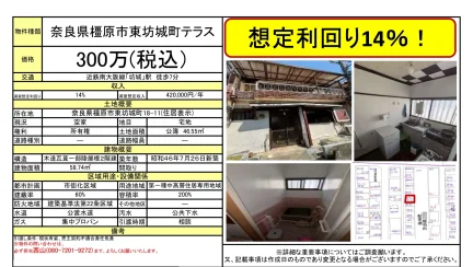 Vintage Property Near Station in Higashibojocho 0