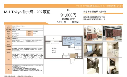 M-1 Tokyo 仲六郷 202号 0