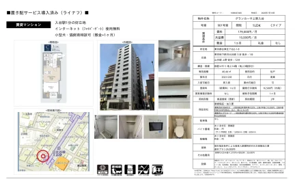 グランカーサ上野入谷 901号 0