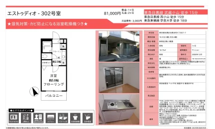 エストゥディオ 302号 0