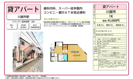 アメニティ武州田町 202号 0