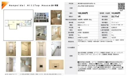 Nanpeidai HillTop HillTop House 201 号室 201号室 0
