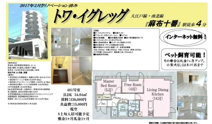 トワ・イグレッグ 401号 0