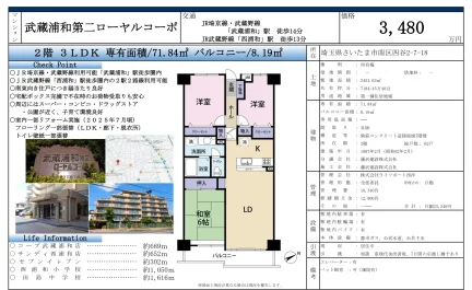 武蔵浦和第二ローヤルコーポ 2階 0