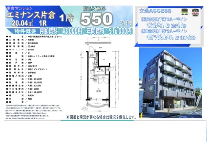 Classic Studio Condo in Katakura 0