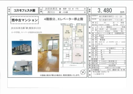 コスモフェスタ蕨 101戶 0