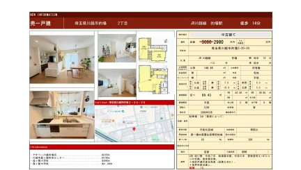 埼玉県川越市的場２丁目 中古戸建 0