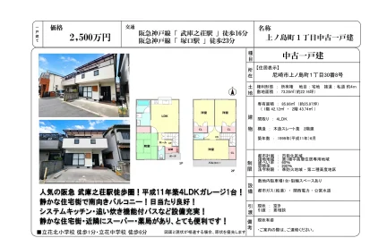 上ノ島町1丁目中古一戸建 0