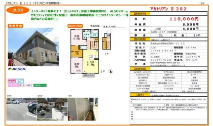 アガトリアン Ⅱ 202 202号 0