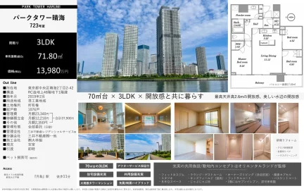 パークタワー晴海 723号 0