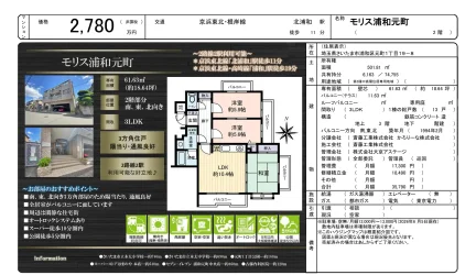 モリス浦和元町 2階 0