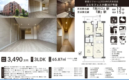 コスモフェスタ蕨 307号 0