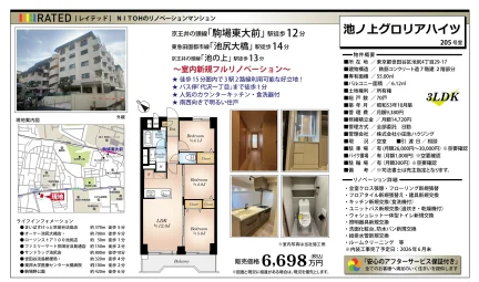 池ノ上グロリアハイツ 205号 0