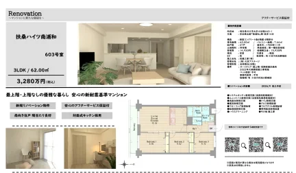扶桑ハイツ南浦和 603号 0