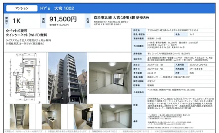 HY's 大宮 1002 1002号 0