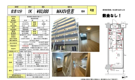 MAXIV住吉 604号室 0
