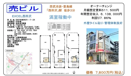 Classic Property Near Station in Nishitokorozawa 0