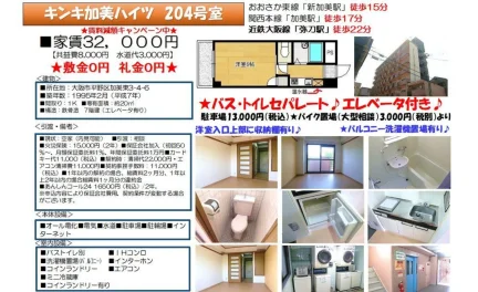 キンキ加美ハイツ 204号 0