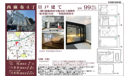 西麻布4丁目戸建て 1号 0