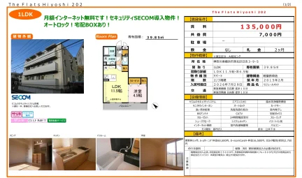 セジュールオッツ 202号 0
