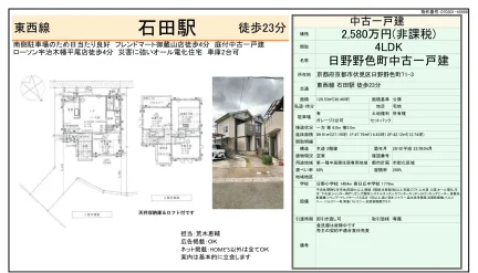 日野野色町中古一戸建 0